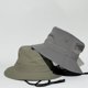 thumbnail image 5 of Sombrero de pescador al aire libre Simple: Sombrero protector solar unisex Sombrero de cubo con cuerda, 5 of 8