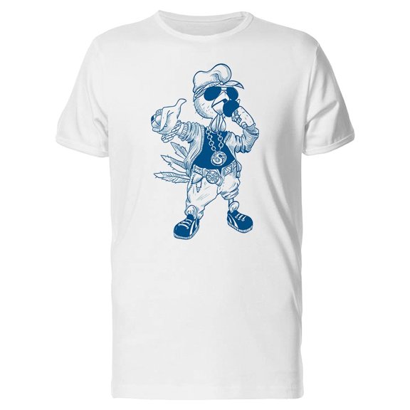 Rapper Chicken Sketch Tee Men's -Image by Shutterstock
