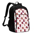 thumbnail image 1 of Fotbe Cartoon Hedgehogs Mochila con Estampado y Puerto USB para Hombre y Mujer, Mochila Antirrobo, Mochila de Viaje, Mochila Escolar, Mochila Universitaria, 1 of 7