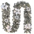 thumbnail image 1 of Christmas Garlands With Lights, 2.7m Christmas Decoration Rattan, White Bd, 1 of 4