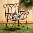 thumbnail image 3 of 7.75"H Sullivans Charcoal Piglet Planter, Gray, 3 of 5