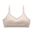 thumbnail image 3 of Vrorvz Womens Sport Bra Seamless Wireless Bras Spaghetti Straps Workout Yoga Cami Top for Ladies, 3 of 5