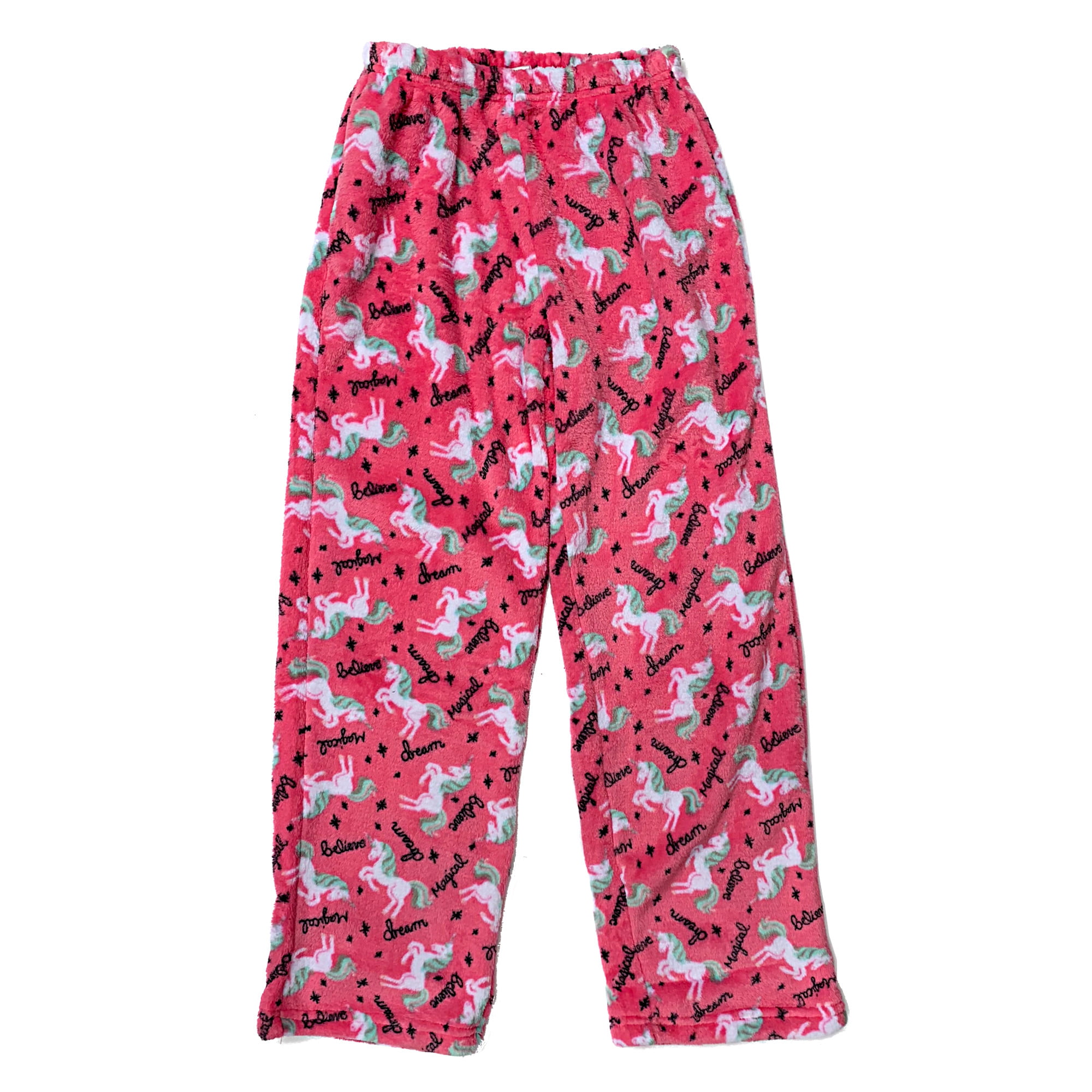 Augusta Sportswear - popular girl's fuzzy fleece plush pajama pants ...