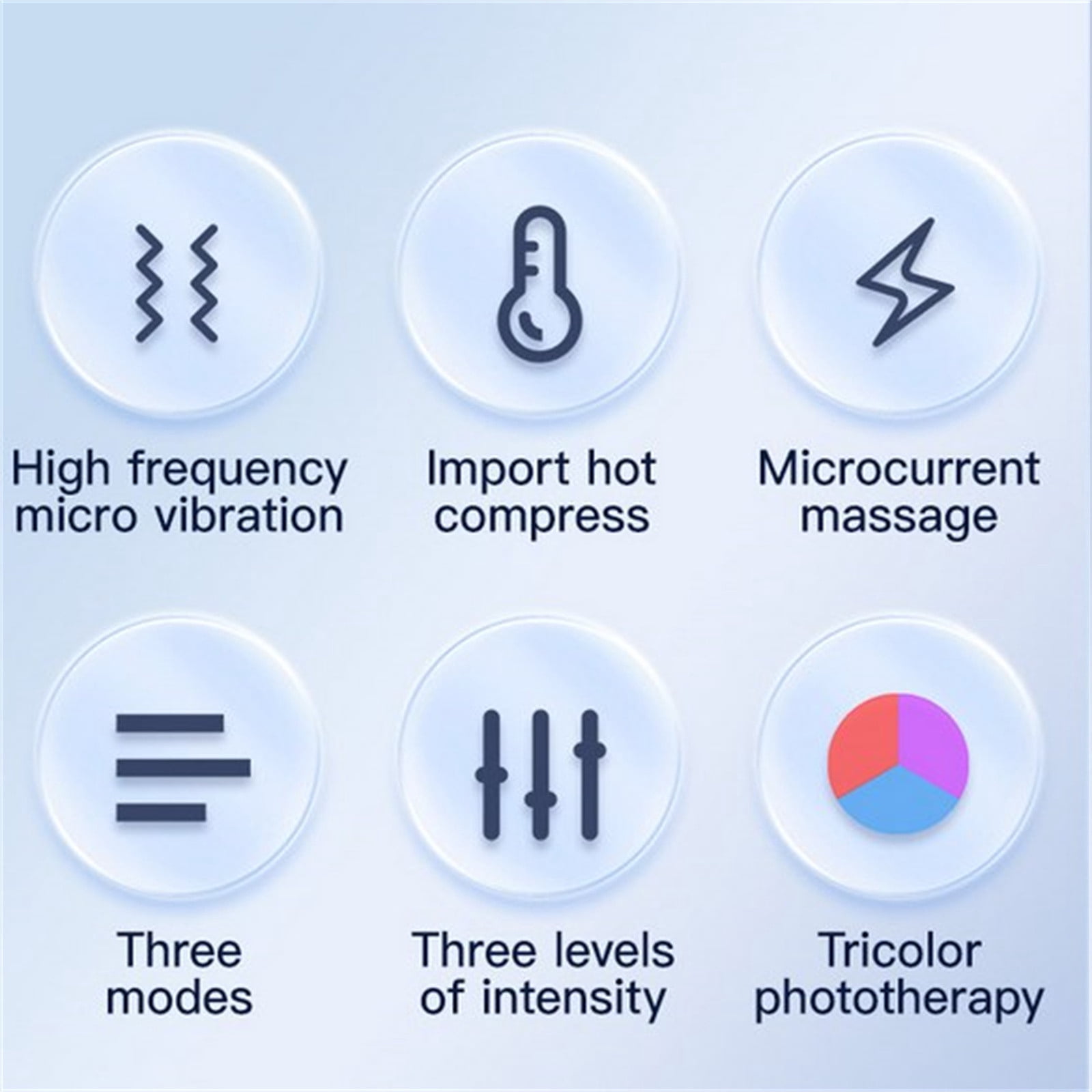 Micro Roller Massager Household V Shaped Facial Device For Lifting Firming Skin And Improved Circulation