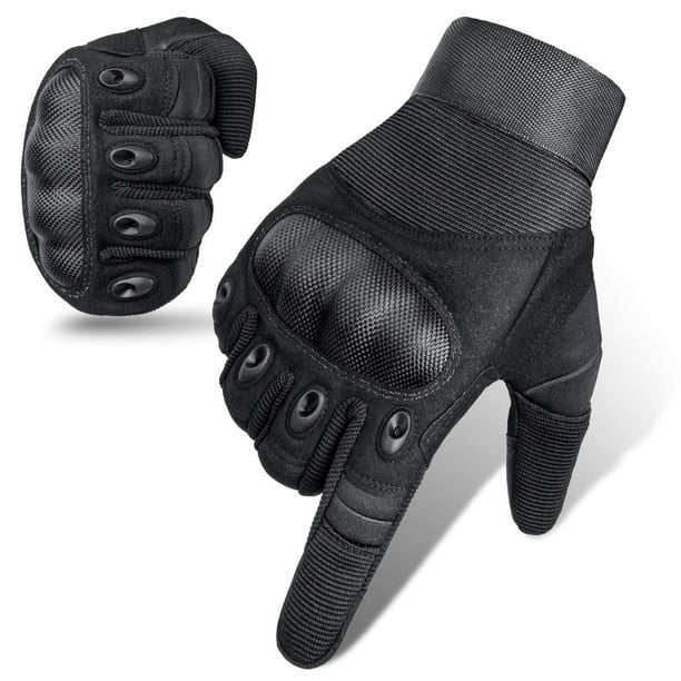 Guantes de moto Cierto con pantalla táctil, nudillos duros, unisex