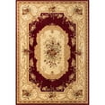thumbnail image 1 of Unique Loom Versailles Medallion Motif Rug 10' x 14' Rectangle Burgundy/Ivory, 1 of 1