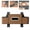 Brown, variant on Multifunctional Car Seat Back Storage Box, Car Seat Back StorageCar Multifunctional Seat Back Waterproof Storage Bag,Car Backseat Organizer Multifunction Leather Interior Storage Bag (Orange)