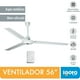 thumbnail image 2 of Ventilador Industrial Igoto Ventilador industrial Color Blanco 56, 2 of 3