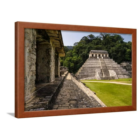 Mayan Ruins in Palenque, Chiapas, Mexico. it is One of the Best Preserved Sites, Which Contains Int Framed Print Wall Art By