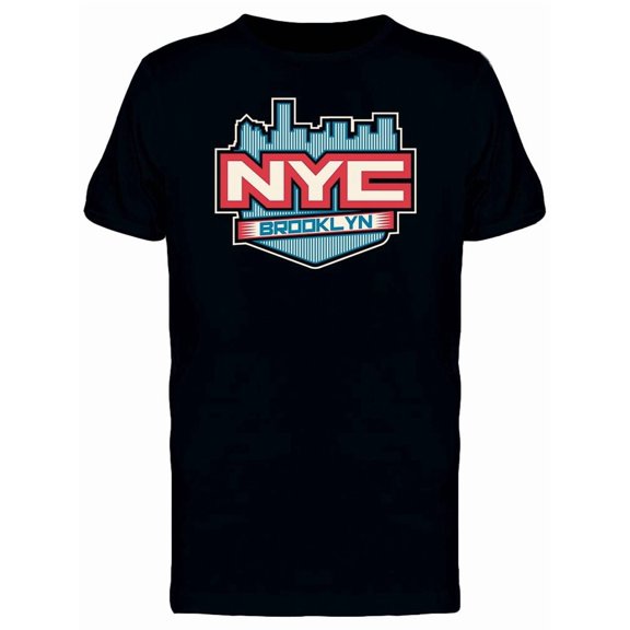 Nyc Brooklyn City Logo Tee Men's -Image by Shutterstock