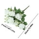 thumbnail image 2 of Rosas de seda | Ramo artificial | Decoración de boda con flores artificiales, centro de mesa, follaje, hortensias, mezcla de daalias, multicolor, 33cm, 2 of 7