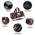 thumbnail image 2 of Hearts Battle 17.7" Sports Bag with Interior Zipper Pocket for Carry on, Weekender, Yoga, and Sports Essentials, 2 of 6