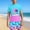 Multicolor C, variant on Boys 2-Piece Swimsuit Set 3-14 Years, Hawaiian Print Short Sleeve Rash Guard with Swim Trunks, Summer Beach Surf Swimwear Multicolor C 13-14 Years