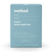Method Bar Soap, Sea + Surf, 2 bars, 5 oz each