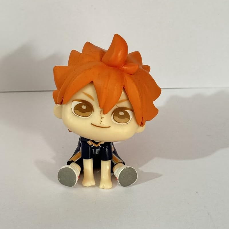 Newly Kageyama Hinata Figure Himmel Frieren Figure Mini Look Up Sitting Anime Figures 8cm/3.1inch PVC Cartoon Model Craft Gift (a)