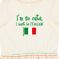 thumbnail image 4 of Inktastic So Cute Italian Girls Toddler Dress, 4 of 5
