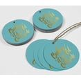 thumbnail image 4 of Inkdotpot Real Gold Foil Baby It's Cold Outside Baby Shower Tags Favor Hang Paper Tags 100 Pieces, 4 of 6