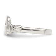 Sterling Silver Solid Claddagh Ring QR960