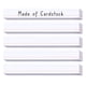 thumbnail image 1 of Cartulina blanca Sentence Strips Chell de 7,62 cm x 60,96 cm, paquete de 100, 1 of 7