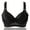 A Black, variant on Women Padded Push Up Bras Adjustable Everyday Soft Underwire T-Shirt Bra Beige,44C