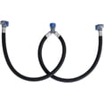 thumbnail image 1 of Tundralight Replacement Quick Connect Hose Hot & Cold Water Mixer Line Widespread Faucet 11.8 inches H03, 1 of 5
