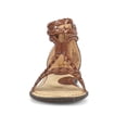 thumbnail image 3 of b.o.c Women Macedonia Sandals, Medium Width, Zipper, Brown, 3 of 5