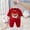 Red, variant on Baby Romper Red Girls Summer Clothes Long-sleeved Baby Outfits Girl 6-12 Months Baby Girl Clothes
