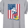 thumbnail image 3 of Disney - Americana - Mickey Vertical American Flag - Women's Oversized T-Shirt, 3 of 5
