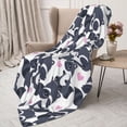 thumbnail image 4 of Throw Blanket for Couch Sofa and Bed, Cartoon Raccoon Super Soft Plush Throw Blanket, Fuzzy Cuteness Comfy Warm Washable Flannel Blanket & Throws for All Season 80"x60", 4 of 7
