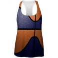 thumbnail image 1 of Championship Basketball Navy & Orange All Over Womens Work Out Tank Top Multi X-LG, 1 of 2