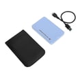 thumbnail image 1 of External Hard Drive Disk Enclosure Case USB 3.0 to SATA 2.5" 7mm 9.5mm HDD SSD Tool free Blue (Not Inclube Hard Disk), 1 of 4