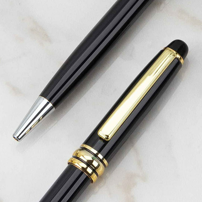 Operitacx 24 Pcs Love Metal Pen Gold Pens with Gold Ink Stylus Signature  Pens Gold Ink Pens Wedding Pens Metal Ballpoint Pen Daily Use Ballpoint Pen