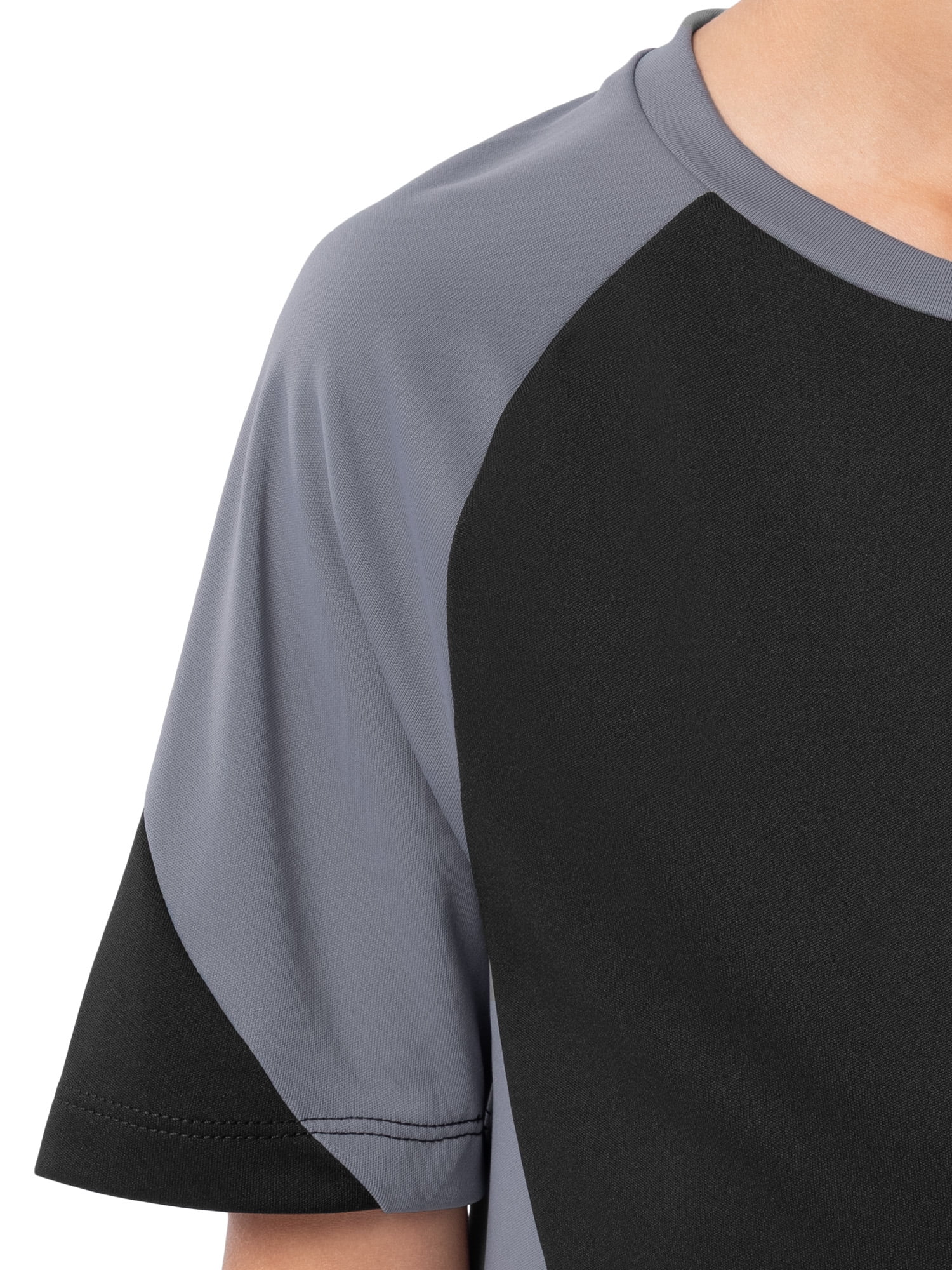 Athletic Works Boy's Active Sport Short Sleeve T-Shirt & Short Set, Sizes 4-18