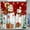 Color 8, variant on Christmas Shower Curtain Cloth Fabric Bathroom Decor Set with Hooks Snowflakes Bath Curtain 72" W x 72" L