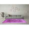 thumbnail image 3 of Ahgly Company Indoor Rectangle Oriental Purple Industrial Area Rugs, 2' x 5', 3 of 4