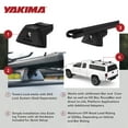 thumbnail image 6 of Yakima TrackTower Roof Rack Tower Set for Vehicles with Tracks, Pack of 4, 6 of 12