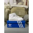 thumbnail image 1 of Adi-das Originals Forum Mid Triple White Trainers Shoes BNIB Size 7.5uk FY4975, 1 of 6