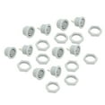 thumbnail image 1 of 10 juegos de base para instrumentos de fisioterapia, 8 clavijas centrales, 8 orificios, juego de zócalos para base de máquina de electroterapia, 1 of 9