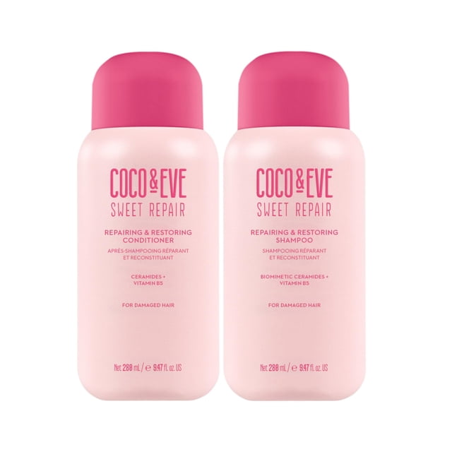 Paquete de champú y acondicionador Coco & Eve Repair & Restore