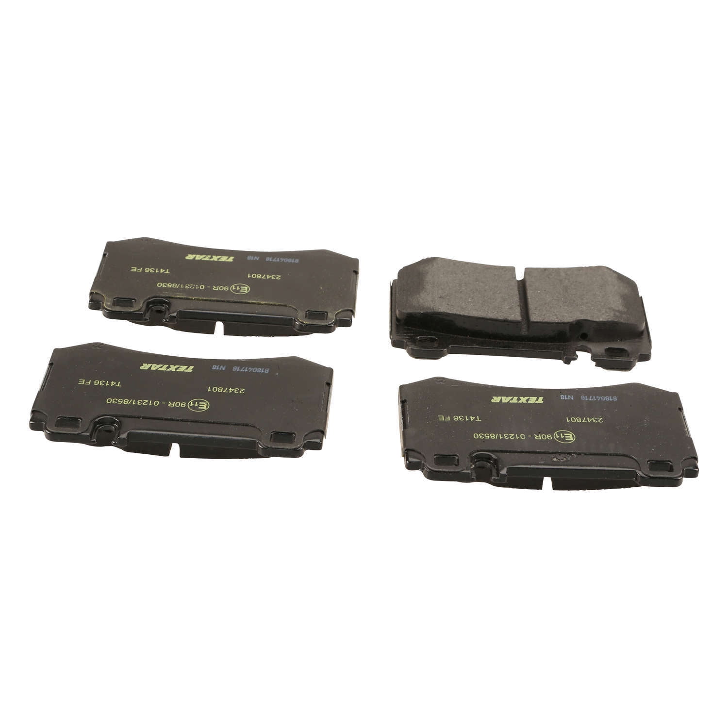 Textar OE Formulated Brake Pad Set, w/ Shims