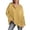Yellow, variant on Tdoqot Womens Hoodies- Pullover Loose Fit Long Sleeve Crewneck Fall Pocket Solid Casual Activewear for Women Gray Size L