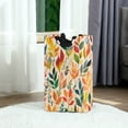 thumbnail image 6 of Yayeee Freestanding Laundry Hamper with Handle Collapsible Large Storage Basket for Clothes, Orange Leaves, 6 of 7