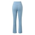 thumbnail image 4 of High-Waisted Stretchy Yoga Leggings for Women - Full-Length Gym Pants with Flared Design, 4 of 5