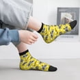 thumbnail image 2 of Pofeuu Honeybee Print 30cm Socks, Adult Running Hiking Socks for Youth and Adult, 2 of 7