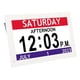 thumbnail image 5 of Día Reloj Digital De 7 Pulgadas Con Día Y Pantalla Grande Fecha Calendario Digital Reloj Despertador De Día Con 12 Alarmas Personalizadas Atenuación Automática, 5 of 7