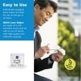 thumbnail image 4 of ZEISS Gentle and Thorough Cleaning Eyeglass Lens Cleaner Wipes, 100 Count, 4 of 9