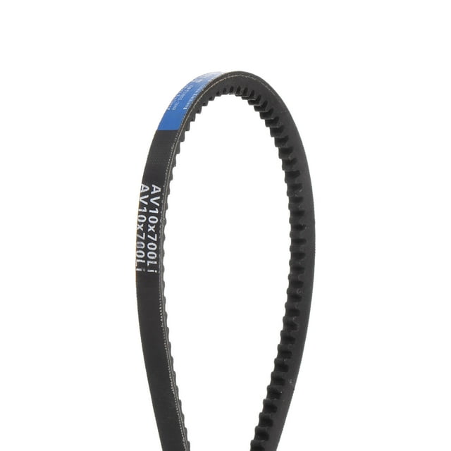 Unique Bargains 700mm Inner Girth 10mm Width Cogged V Belts Rubber Drive Belt for Power Transmission