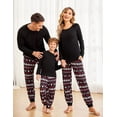 thumbnail image 4 of EKOUAER Fun Family Pjs Unisex Boys Girls Pajamas Christmas Lougewear Winter Warm Pajama for Holiday Festival, 4 of 6