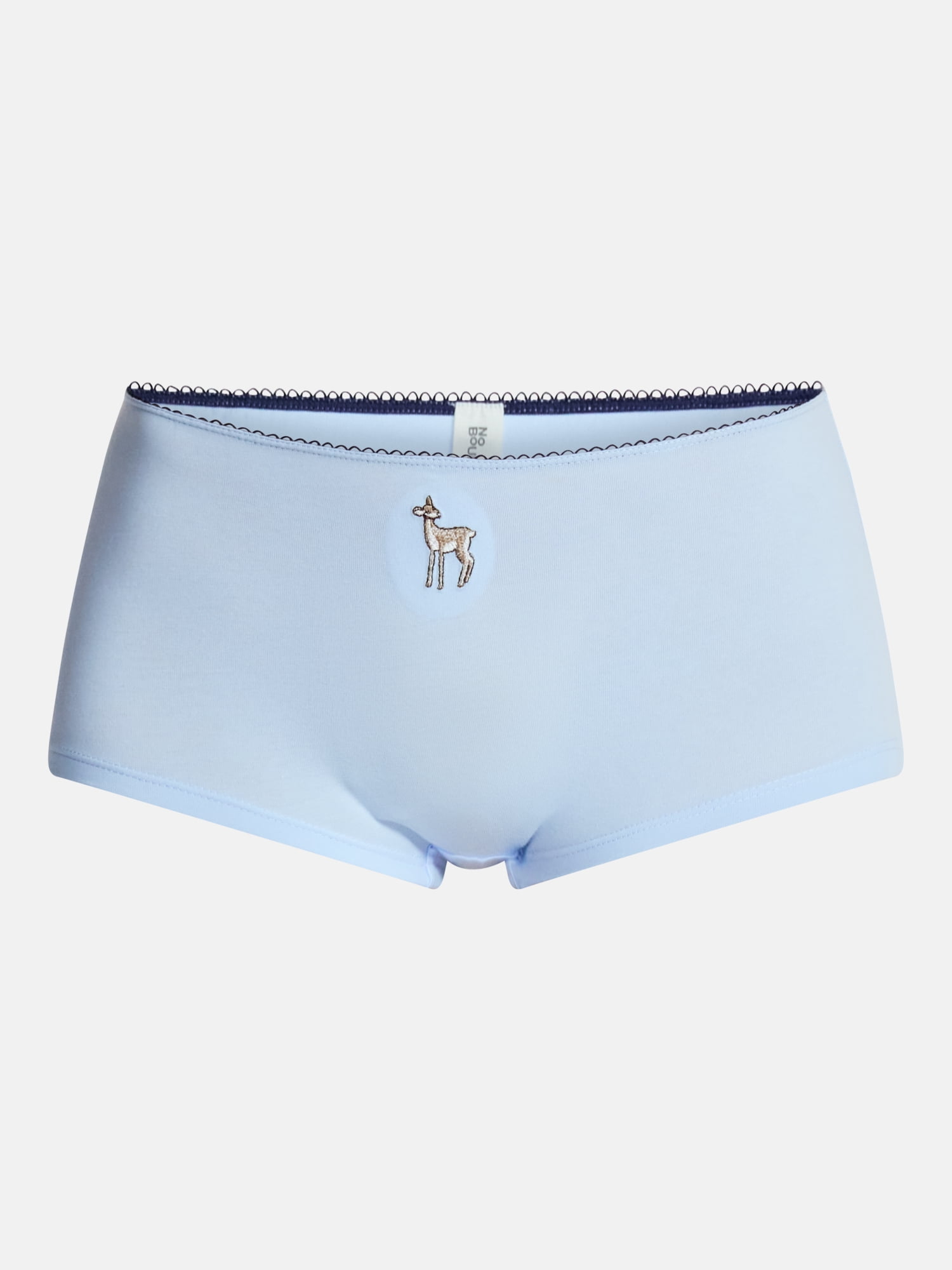 No Boundaries Cotton and Pointelle Boyshort Panties, 3-Pack, Women's XS-XXXL