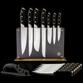 thumbnail image 3 of Black  Brass, 15-Piece Cutlery Block Set, 3 of 7